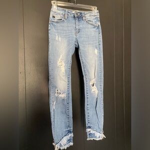 Kancan Size 1/24 distressed denim skinny